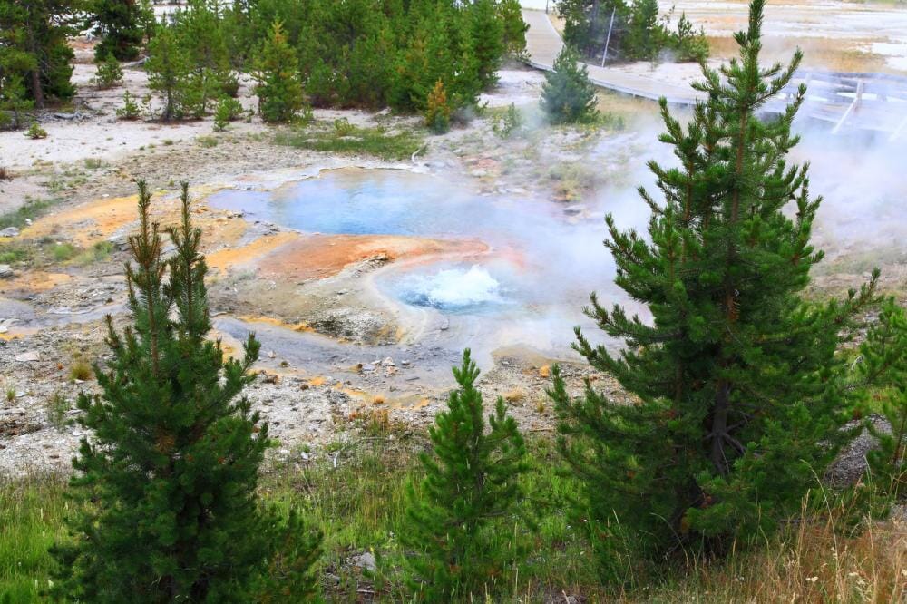 Backpacking in Yellowstone